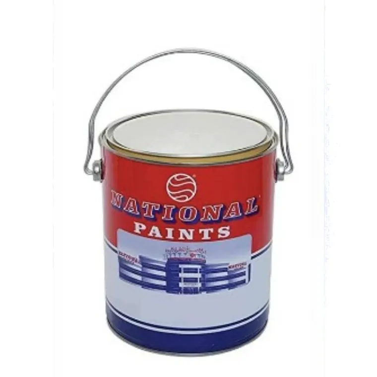 Tin of National Paints emulsion